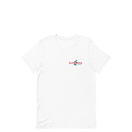 La Arrolladora - White Small Logo Tee