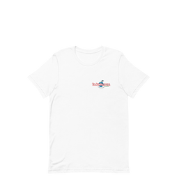 La Arrolladora - White Small Logo Tee
